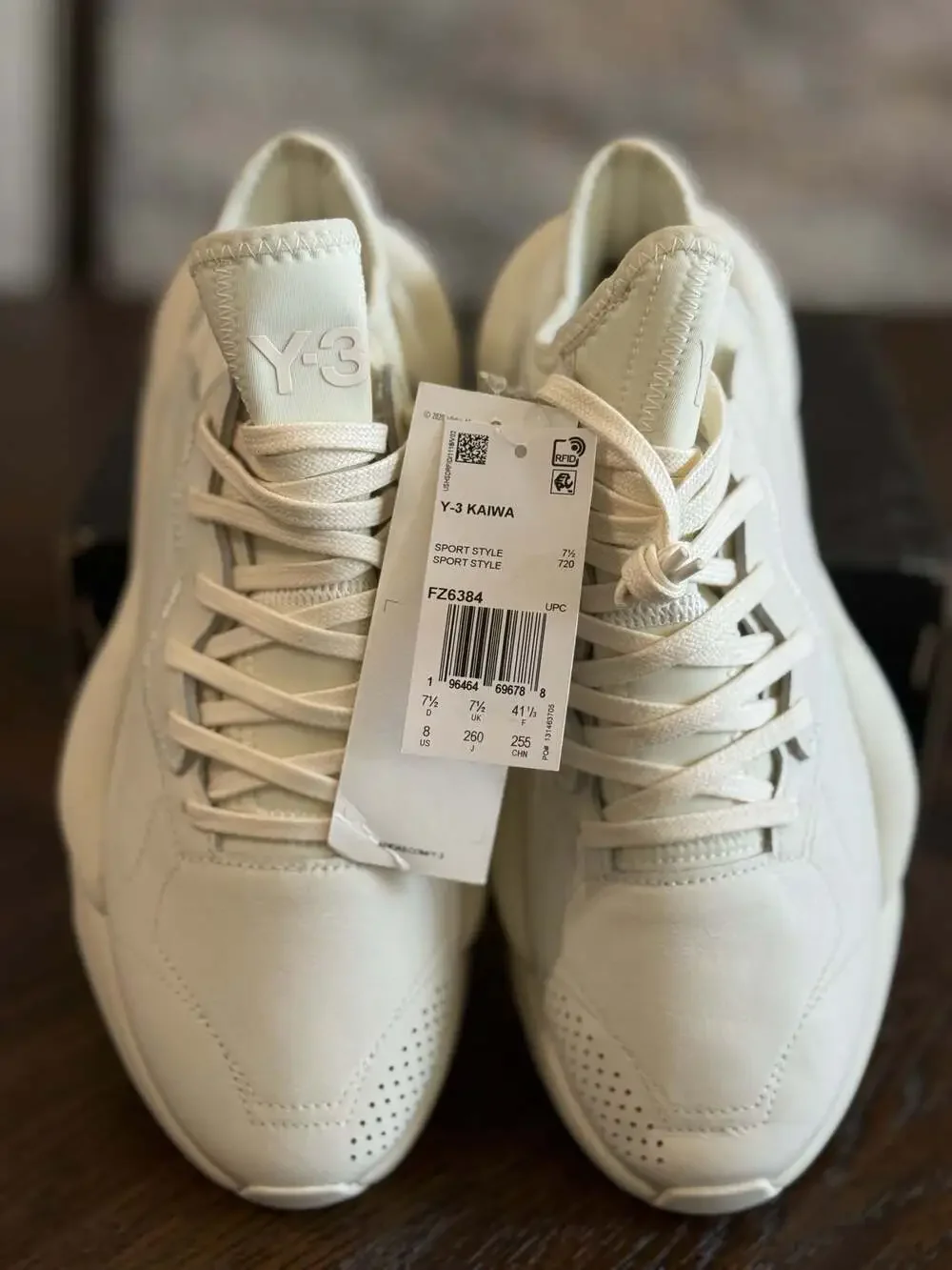Adidas Y-3 Kaiwa Yohji Yamamoto Off White FZ6384 size 8 men / 9.5 in women New!